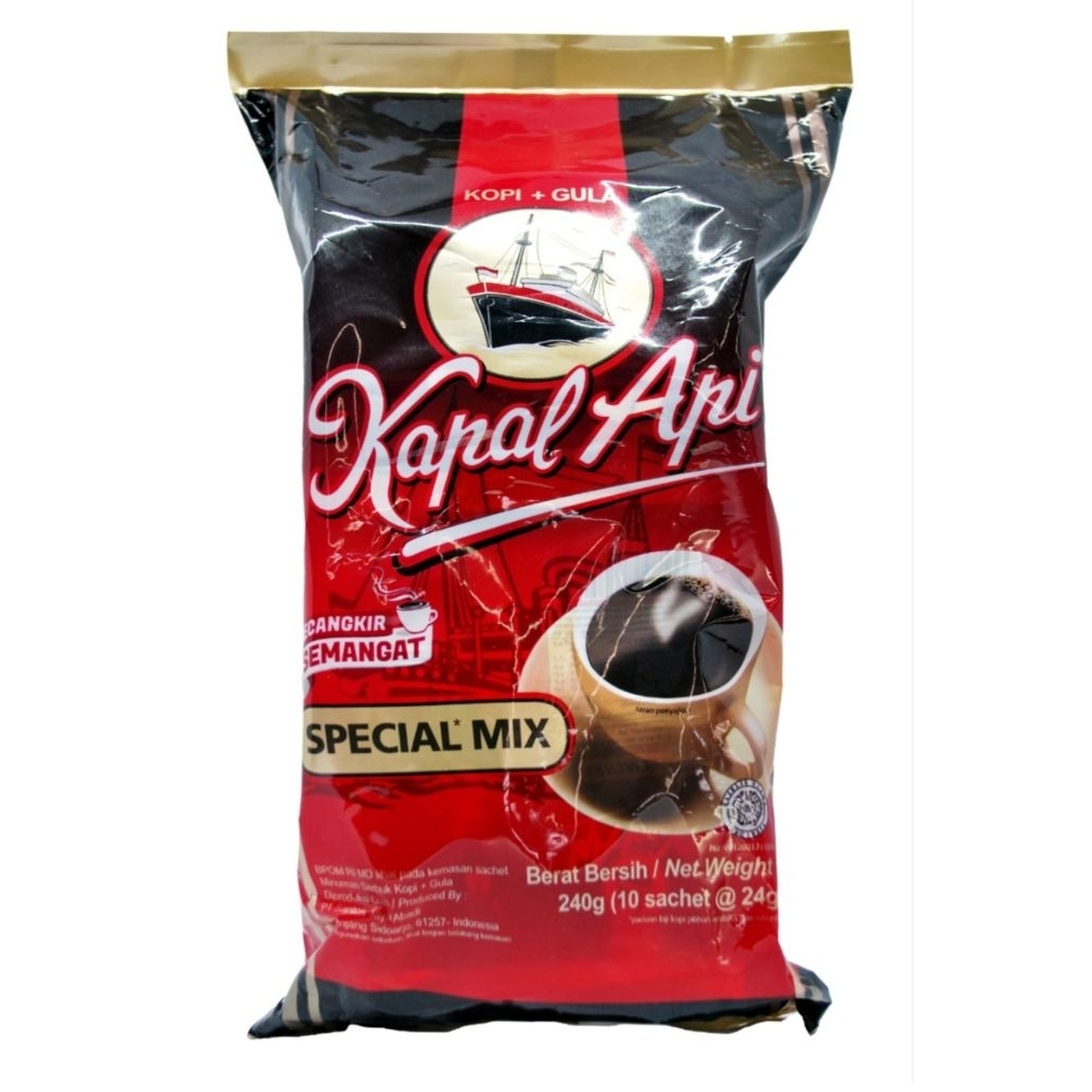 Promo Kopi Kapal Api Special Mix 10 × 23 (Renceng)