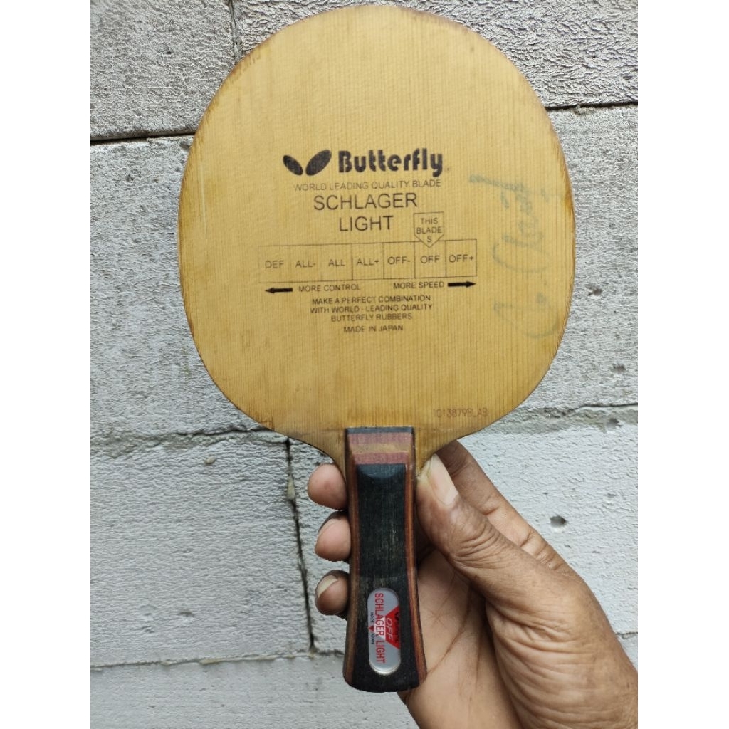 Bat tenis meja w.schlager light