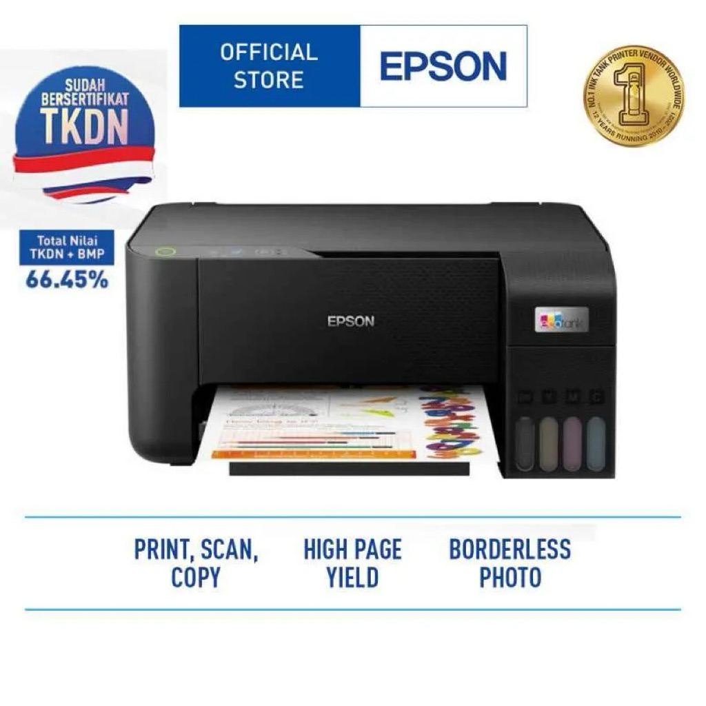 Printer Epson L3211 Baru (Scan dan Copy) dan Garansi Resmi