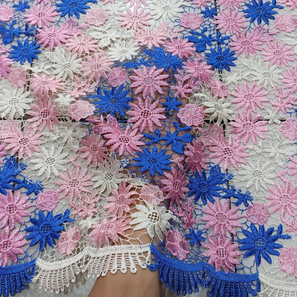 kain brokat prada premium - kain brokat prada meteran - bahan brokat prada katun - brokat prada 0,5m