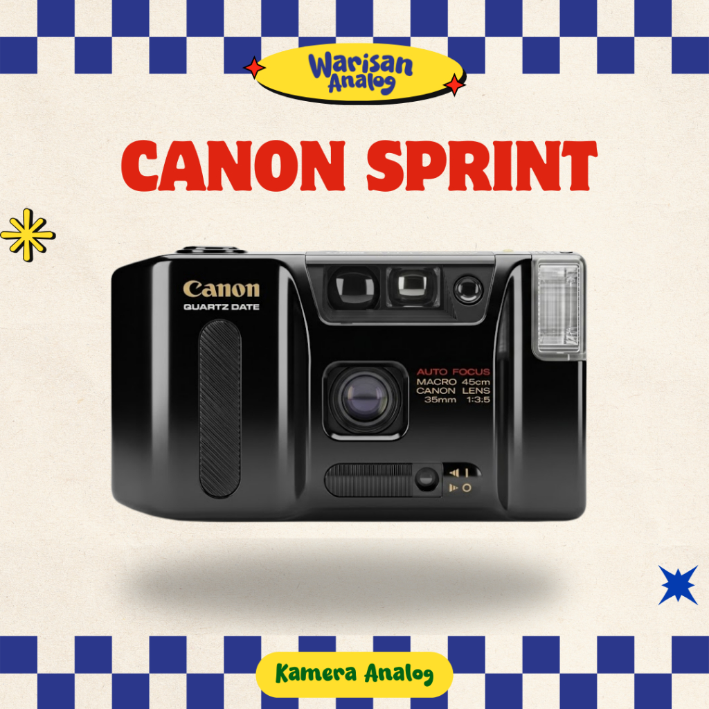 KAMERA ANALOG CANON SPRINT | REUSABLE CAMERA FILM 35MM | KAMERA FILM