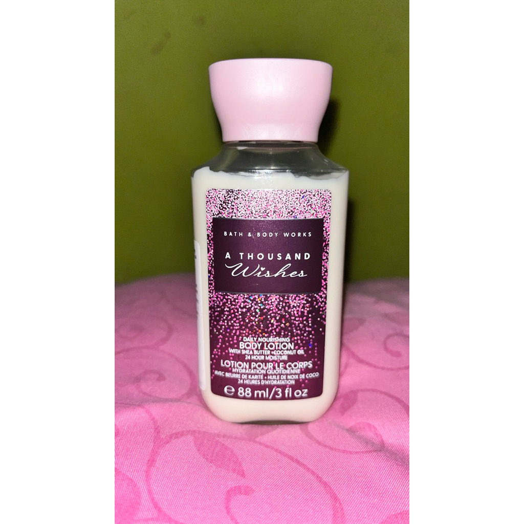 Body lotion bbw travel size