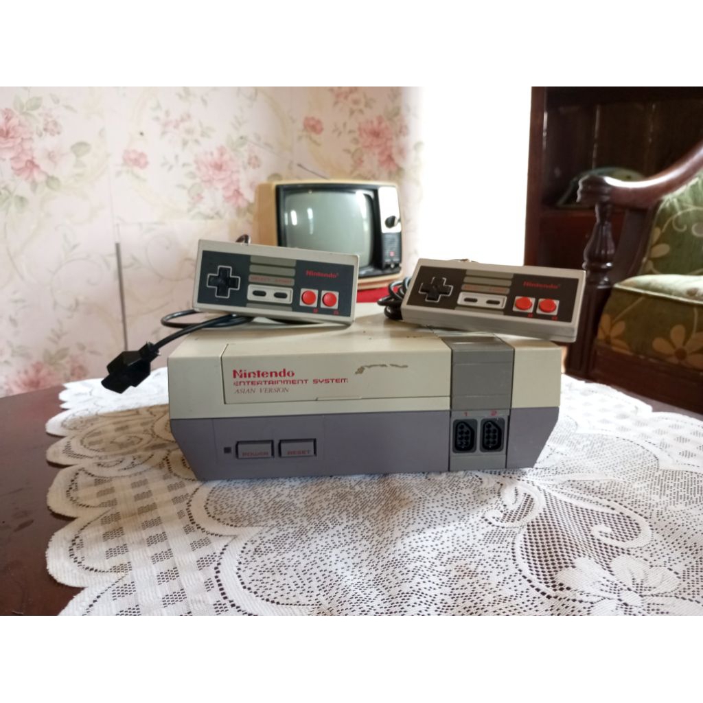 Video Game Jadul Antik NINTENDO Entertainment System Original Japan Konsok Game Antik Vintage Lawas 