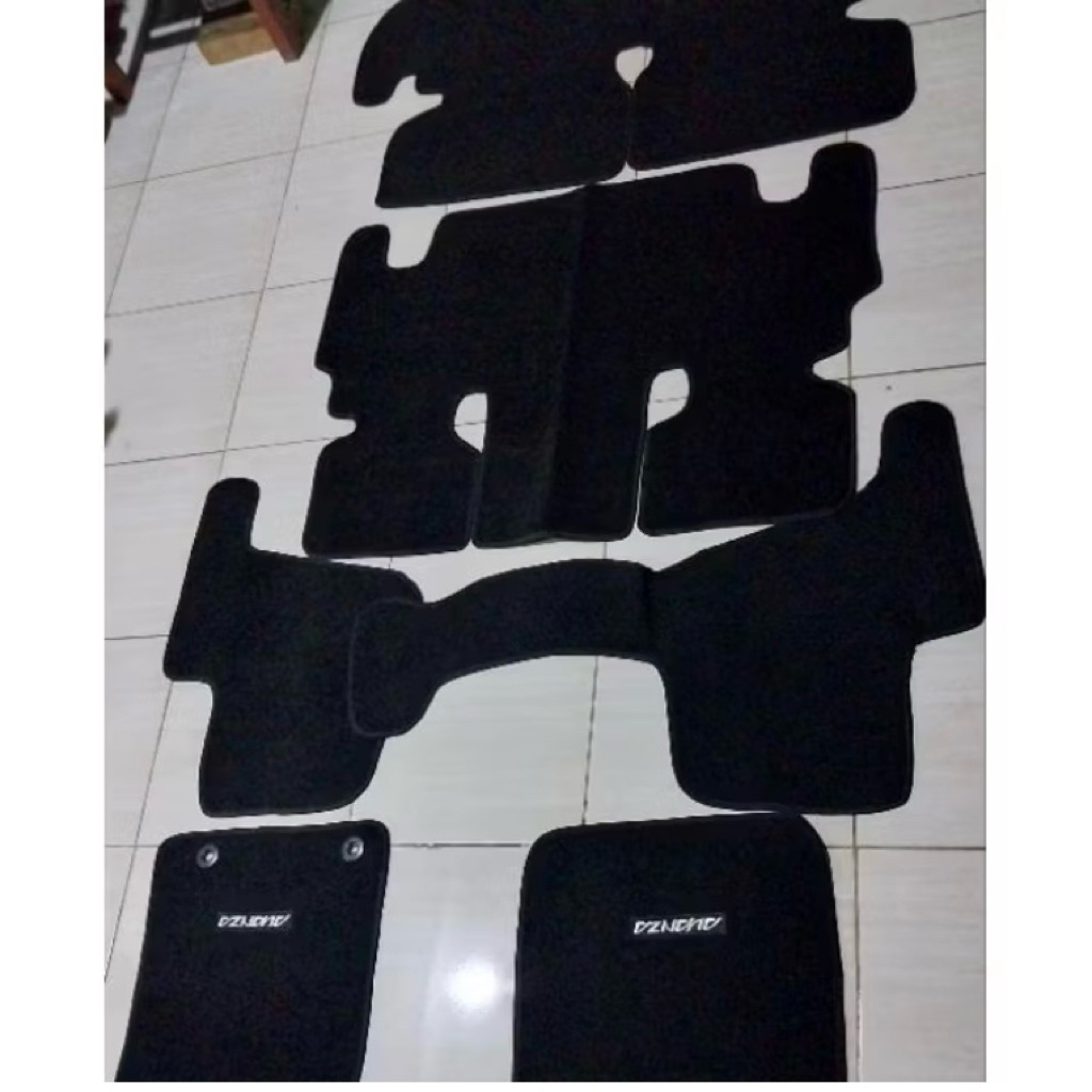 karpet mobil avanza 2010-2014 bludru hitam elegan