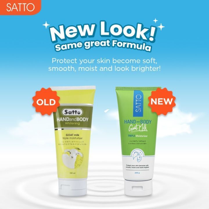 SATTO HandBody & Triple Moist Lotion 50mL
