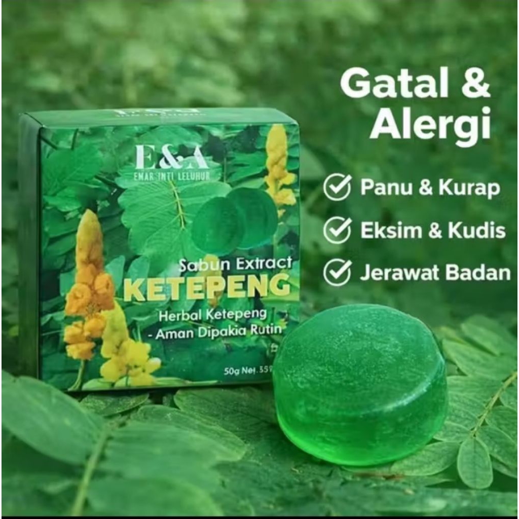 [SABUN KETEPENG]SABUN PEMBERSIH KUMAN DAN BAKTERI  BPOM (NA18230501127)