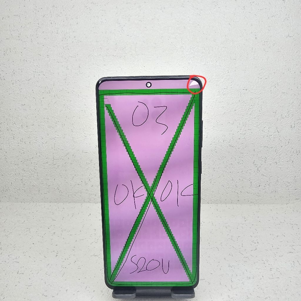 LCD Samsung S20 Ultra G988 Original Sein Copotan Minus