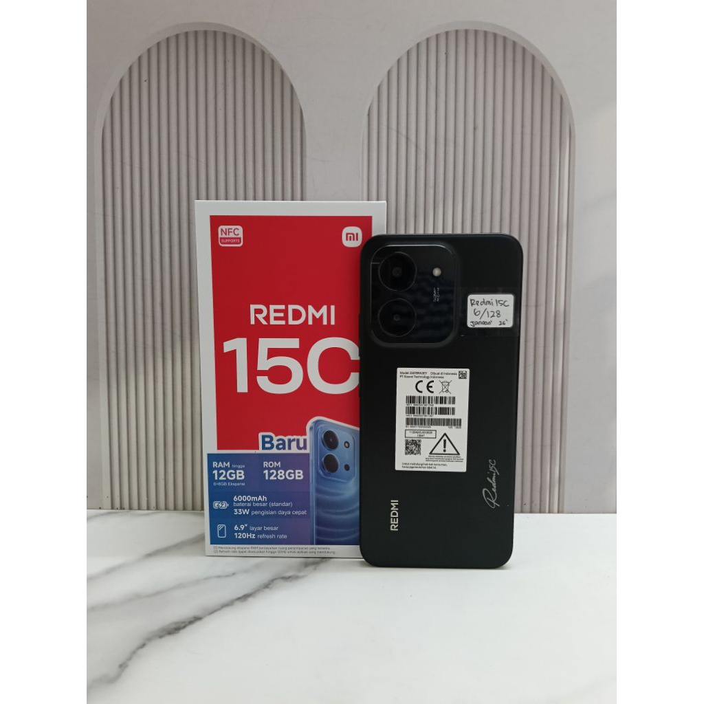 redmi 15c 6/128 second