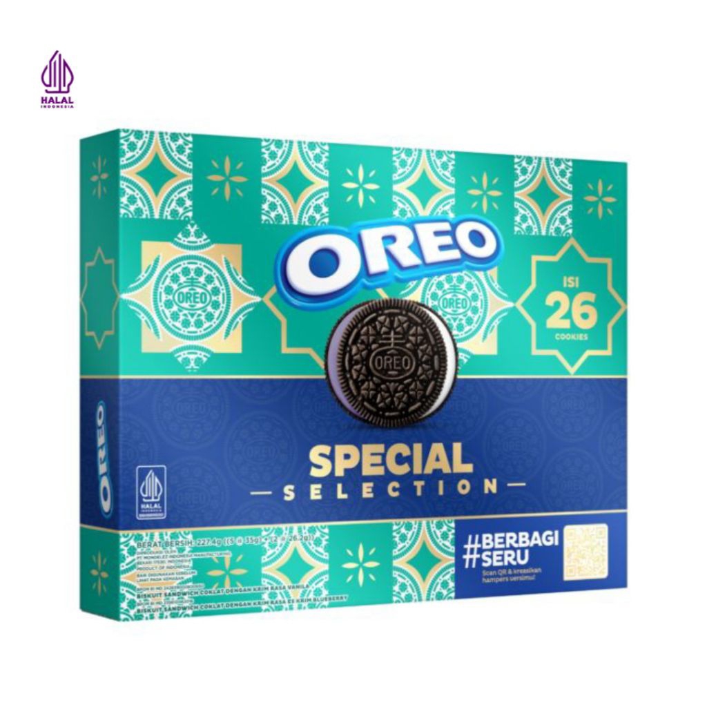 oreo sandwich special selection box 225gr