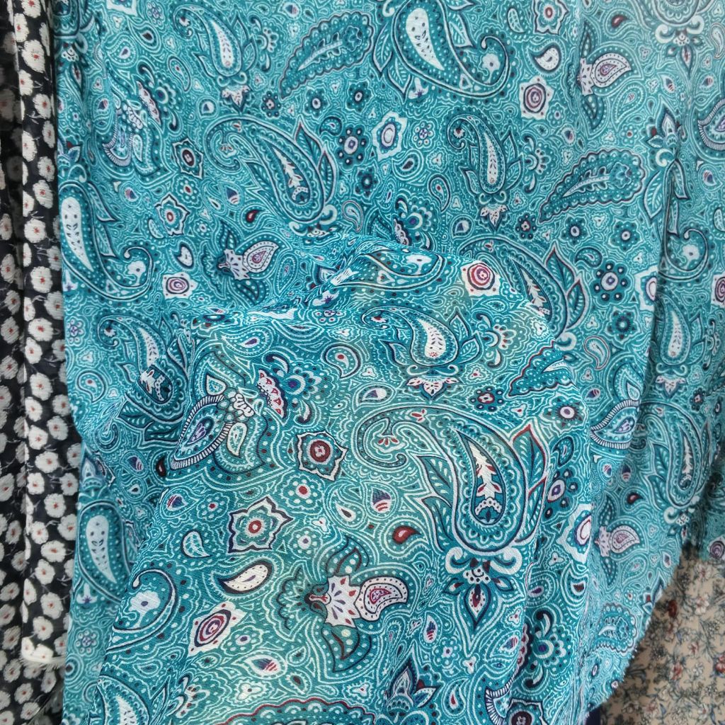 kain sifon yoryu motif meteran - kain sifon premium motif - bahan sifon motif meteran - [harga/0,5m]