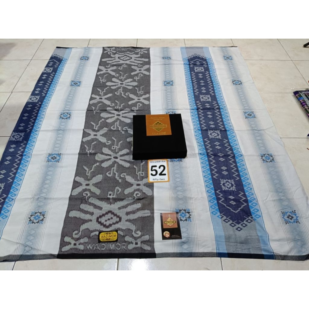 (COD) Sarung Wadimor Classik Jaguard Bludru Songket  Sarung termurah