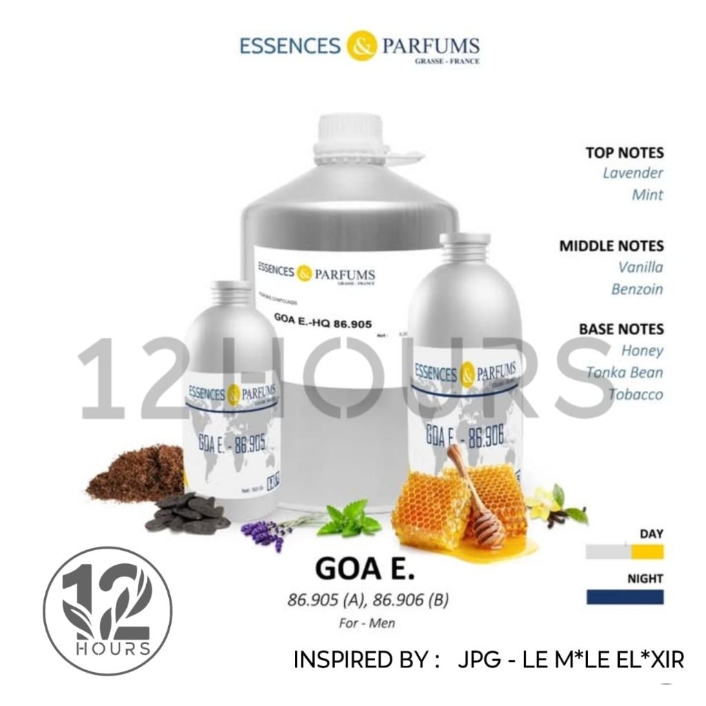 Bibit parfum Murni Essences&parfum " GOA E" grade A  repack  50gr dan 100gr