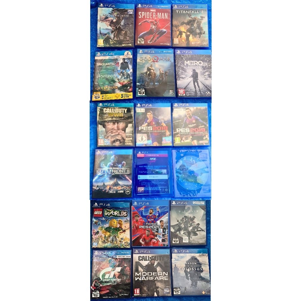 original BD PS4 second borongan