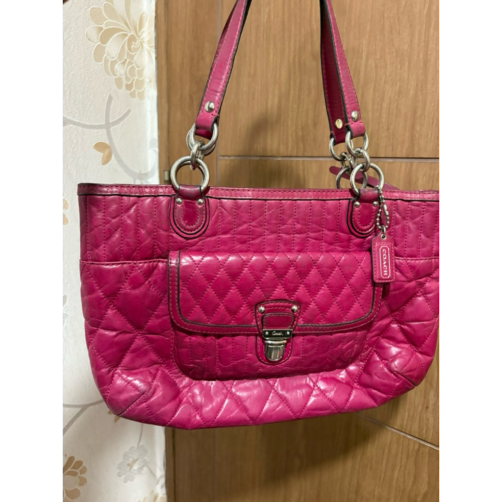 coach vintage pink poppy