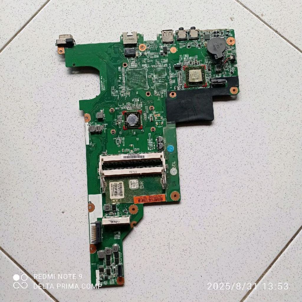 Motherboard laptop compaq presario CQ43 CQ43-304AU bisa untuk HP 430 431