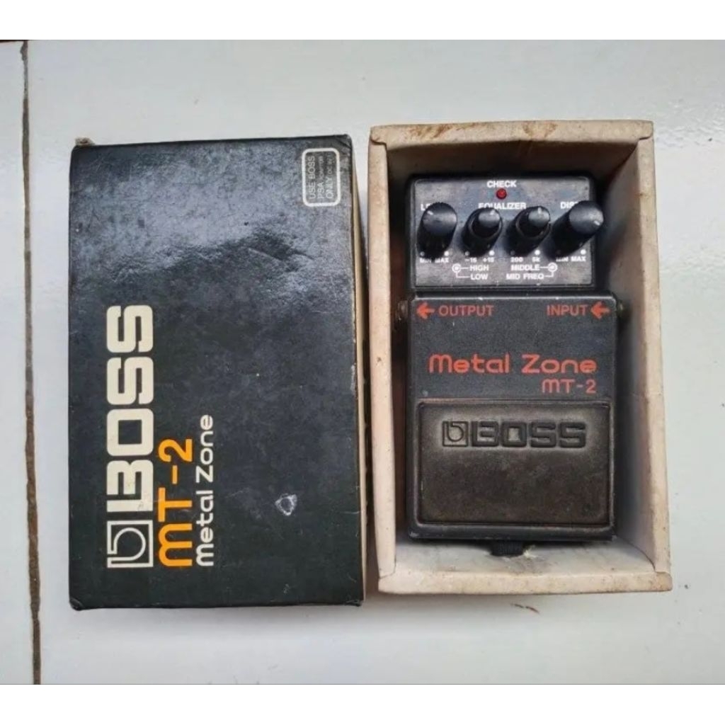 Pedal Efek Gitar BOSS METAL ZONE MT2 MT 2 MT-2, Efek Gitar Boss Metalzone. Efek Stompbox Gitar