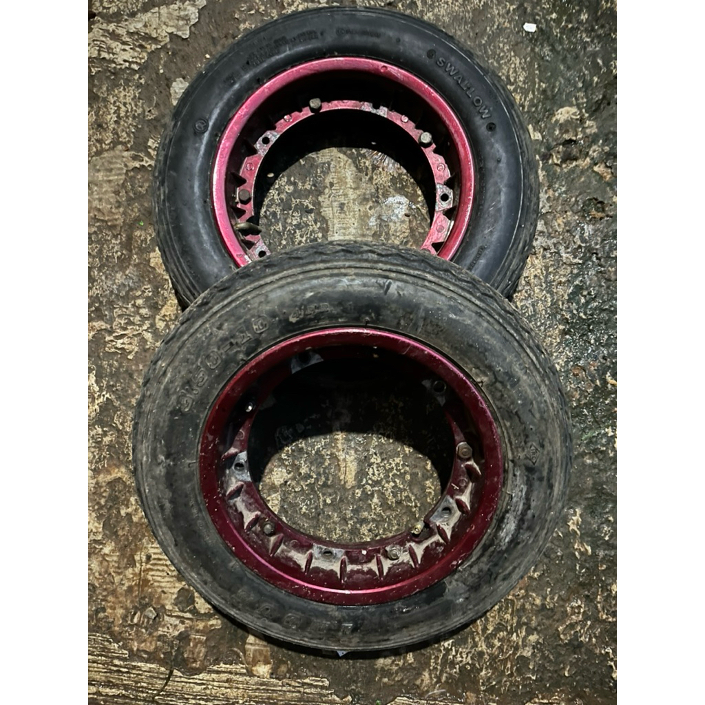 Velg almunium vespa ring 10 ban tebal