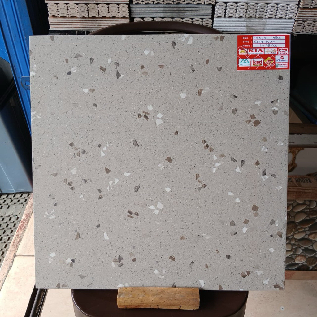Keramik Lantai 50x50 Calian Dusty Milan Cutting Matt