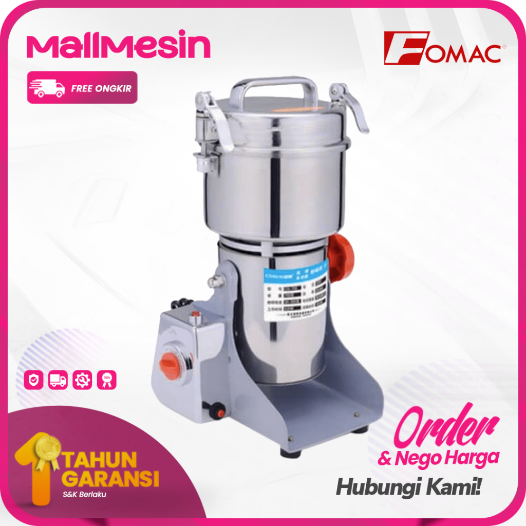 Mesin Penepung Penggiling Tepung Miller Mini FOMAC FCT-Z300