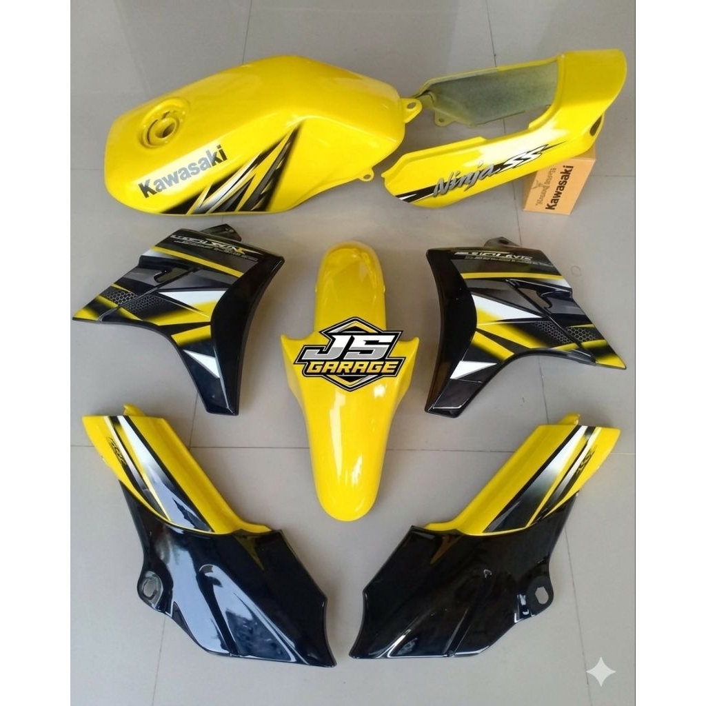 Body Set Ninja Ss Set Striping Body Ninja SS Kuning Body Set Ninja Ss Merah