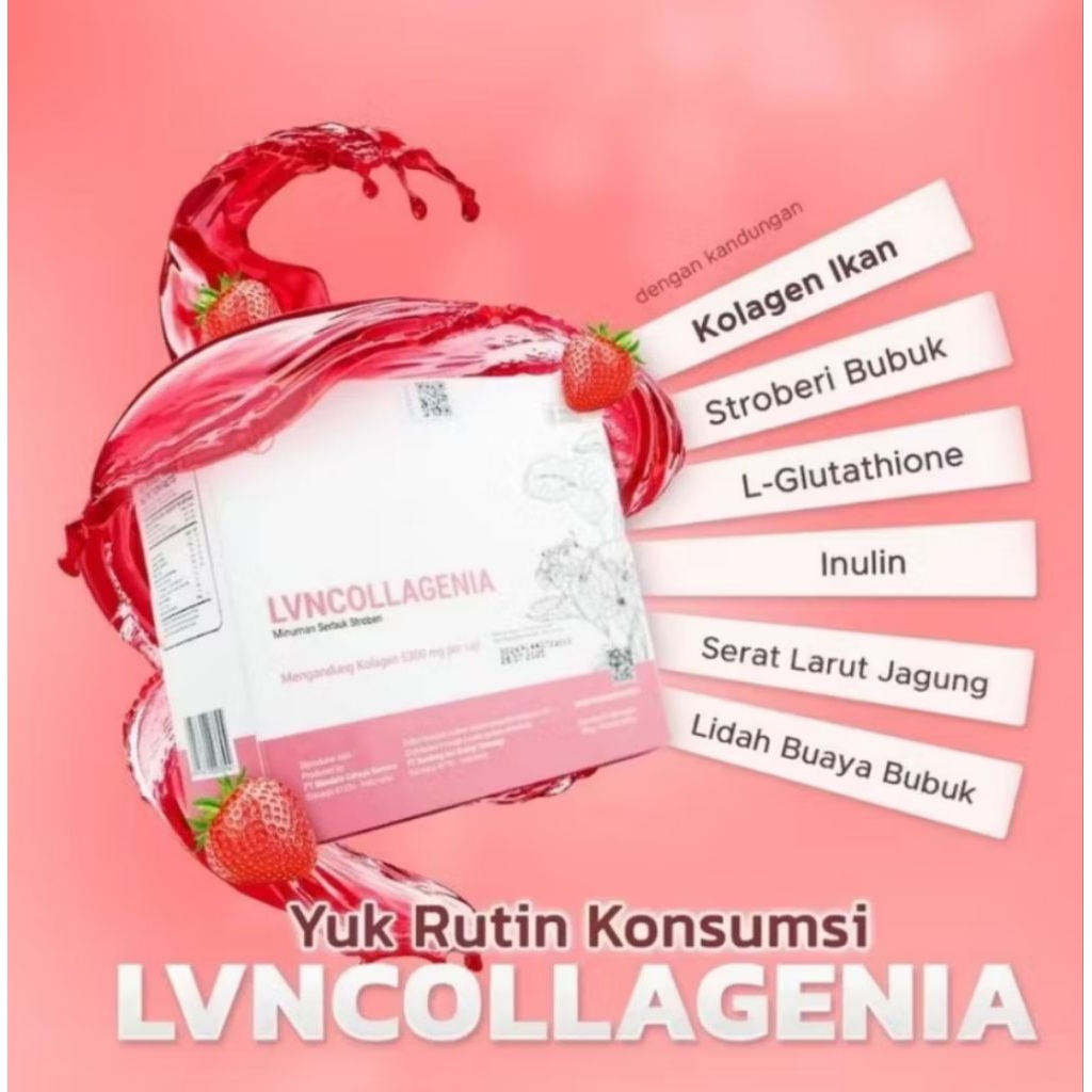 paket hemat 5 box lvn collagenia