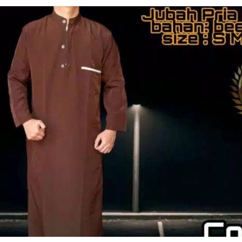 preloved jubah pria ukuran L