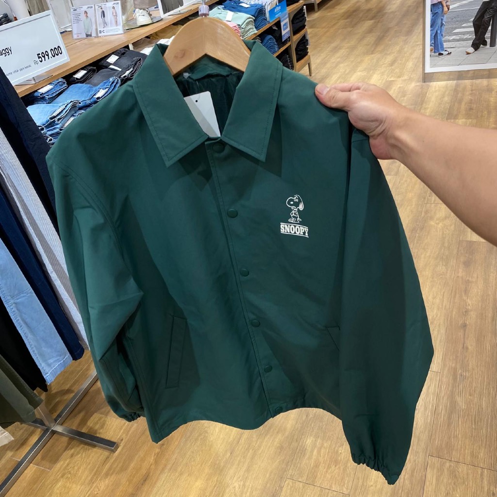 Jastip. Jacket Parka Uniqlo X Peanuts (MAN)