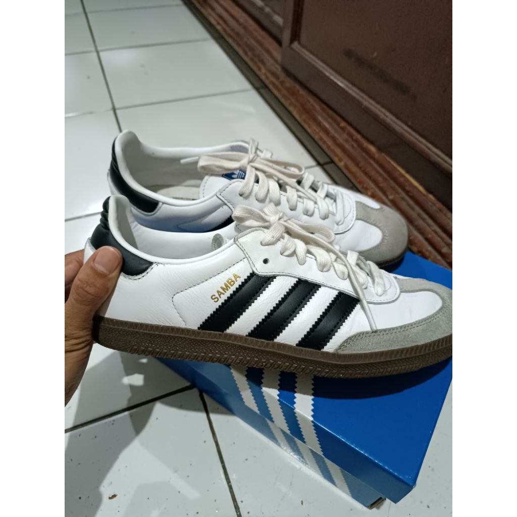 Adidas Samba OG White Gum 41 Second