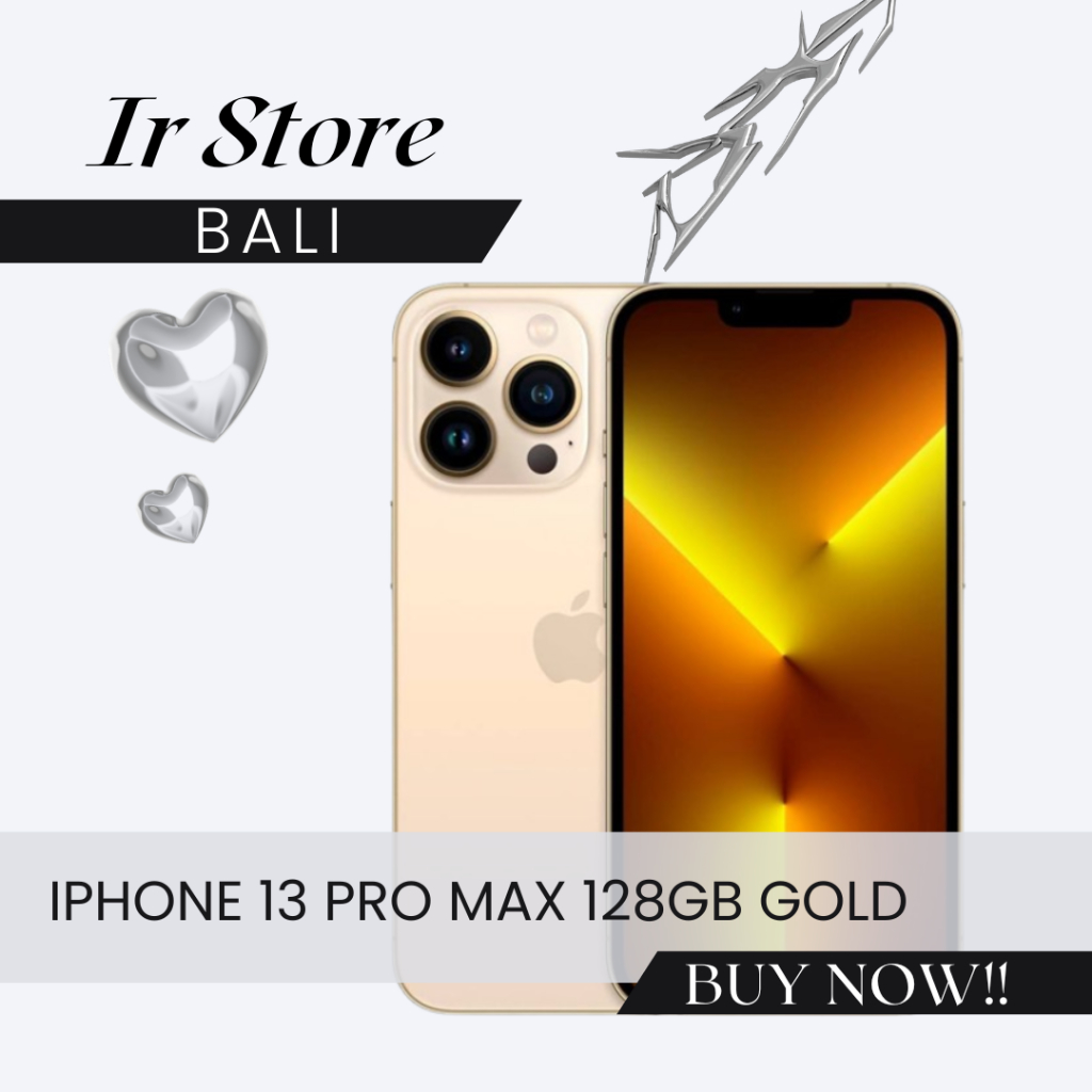 IPHONE 13 PRO MAX 128GB GOLD ORIGINAL EX INTER BH82 LIKE NEW