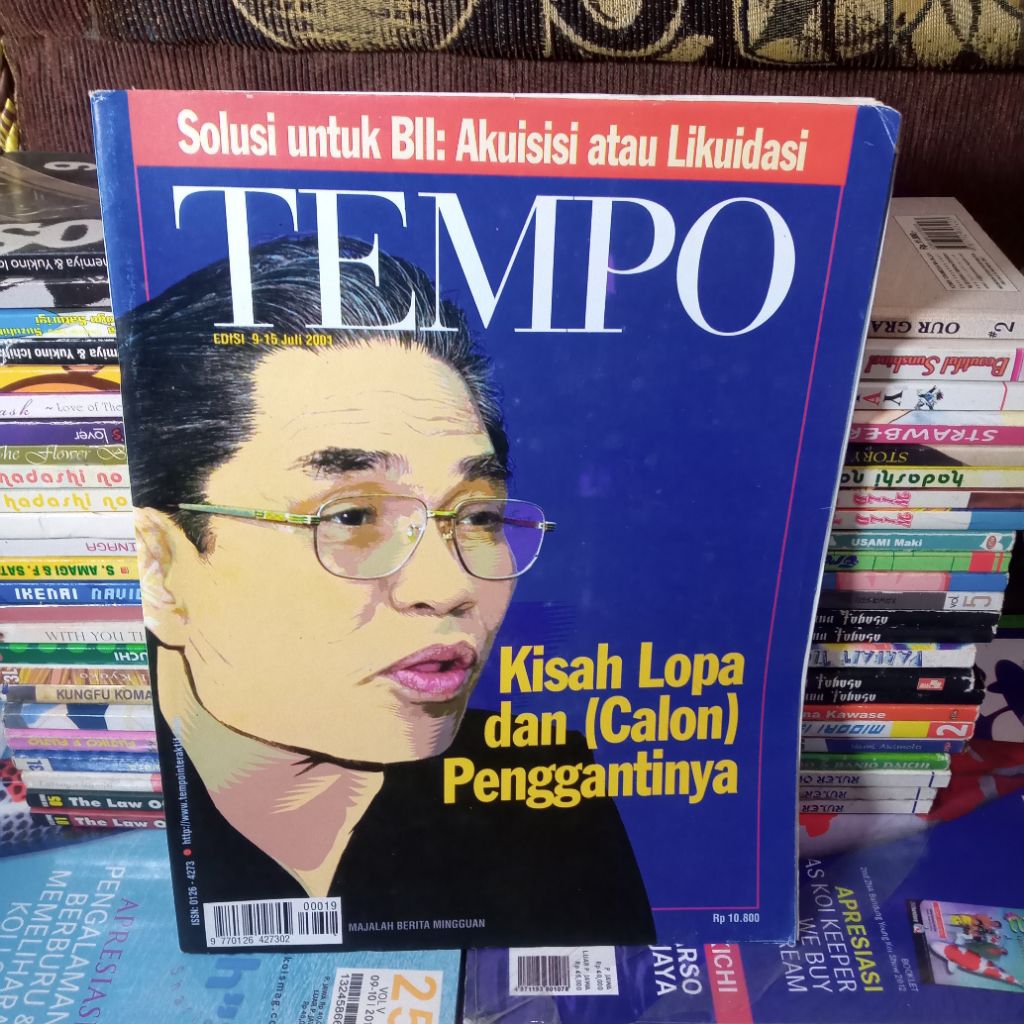 majalah tempo edisi juli 2001 138 halaman