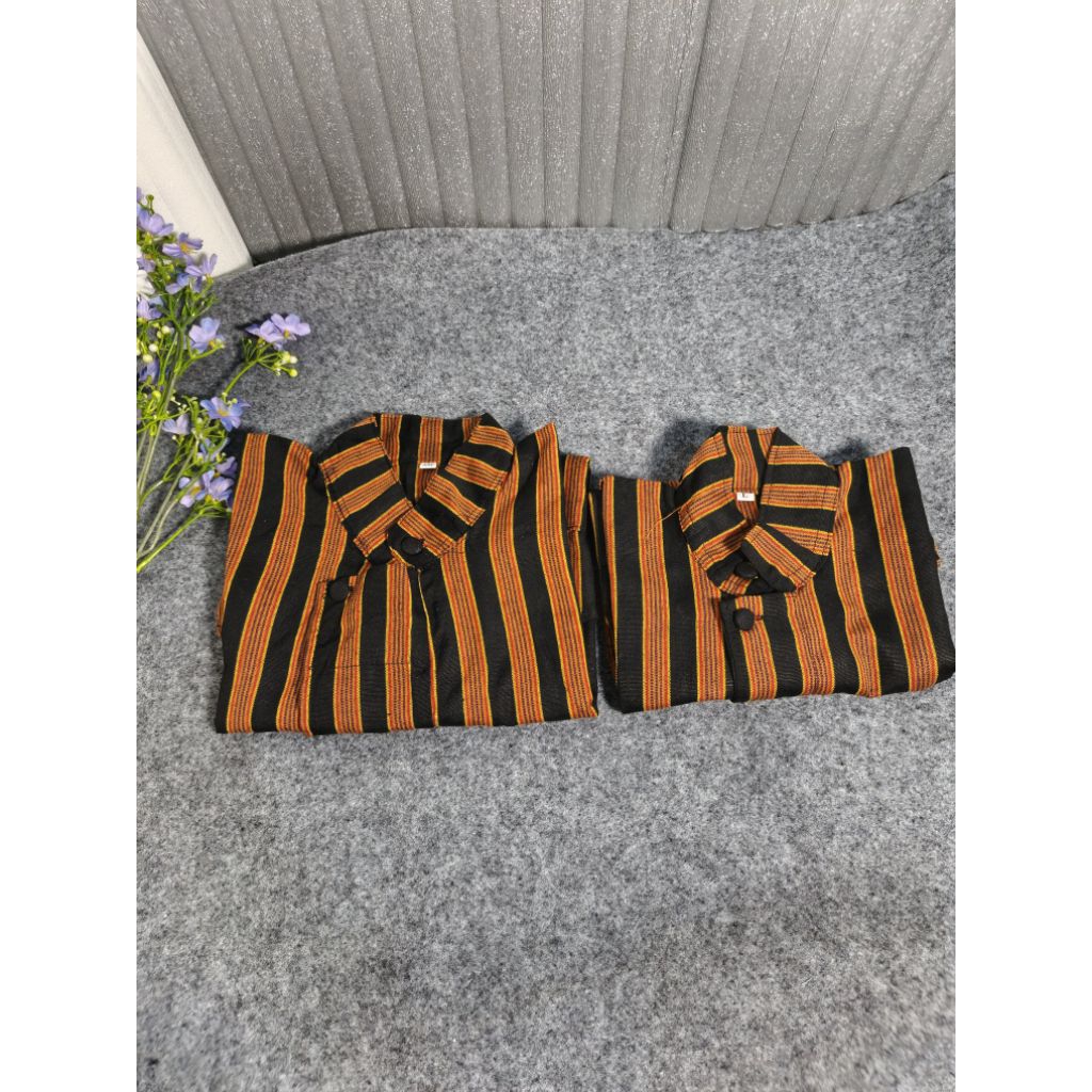 Surjan lurik anak | adat jawa anak pria | atasan adat jawa lurik | Atasan jawa | lurik jawa