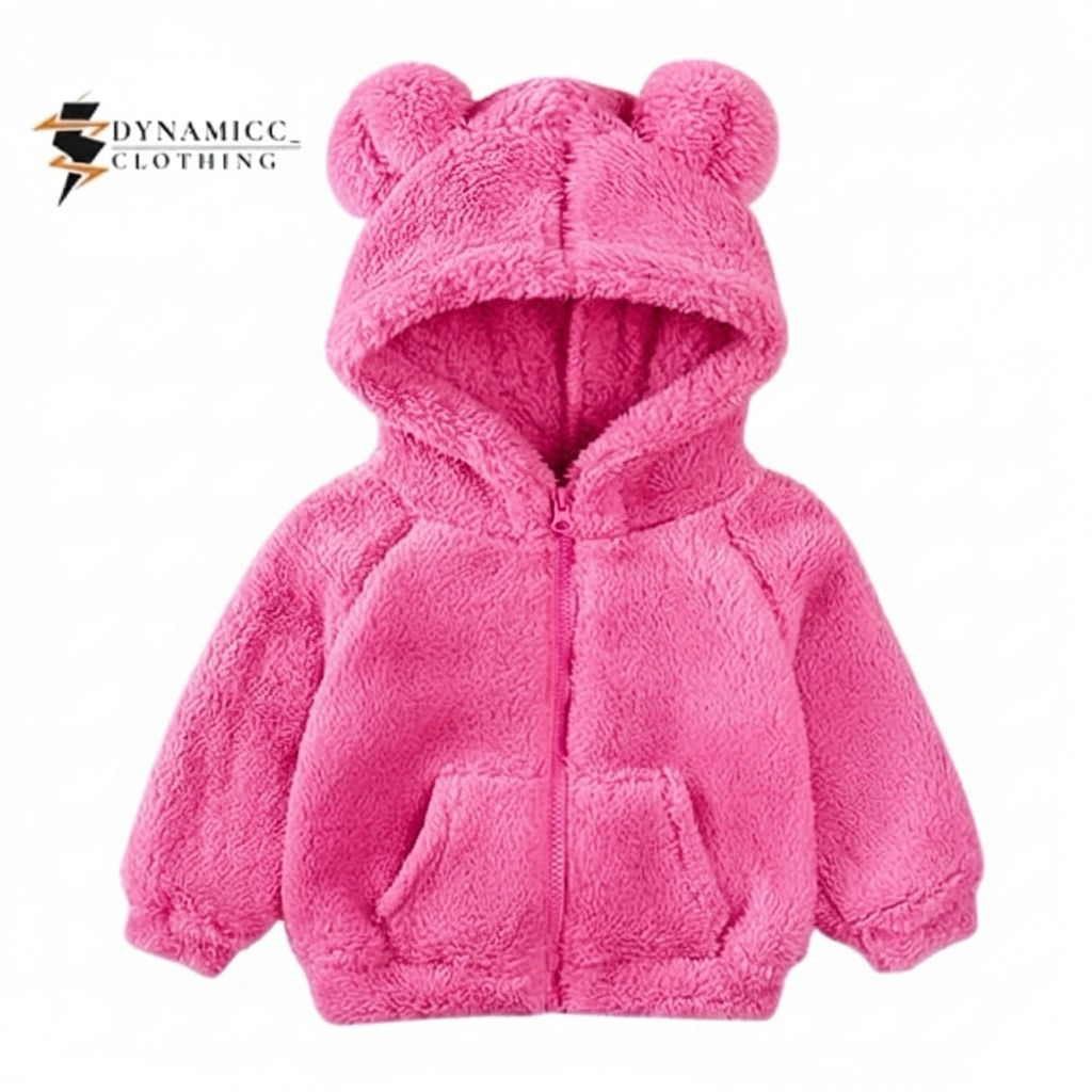 Jaket Sherpa Anak 1 sampai 14 tahun dynamicc_ | Jaket Anak Bulu Sherpa | Jaket Musim Dingin