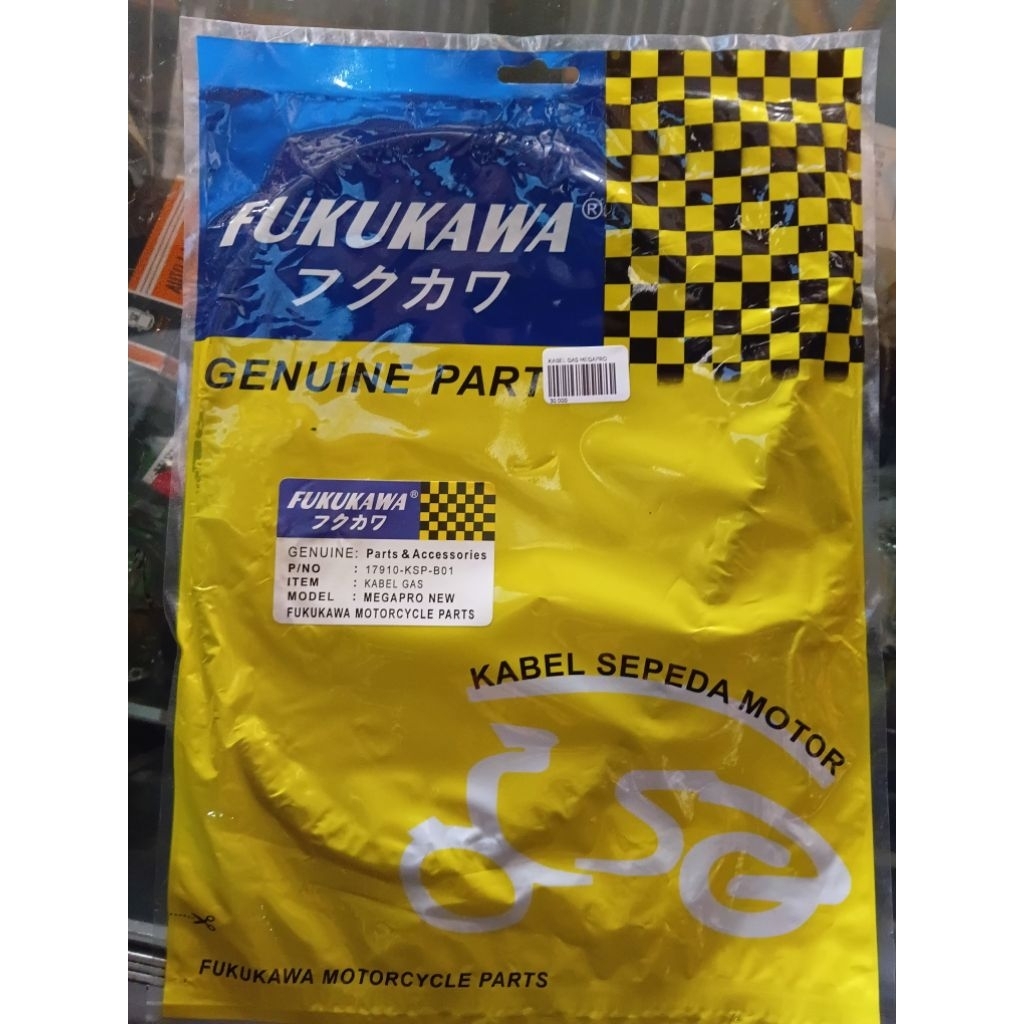 KABEL GAS MEGAPRO FUKUKAWA
