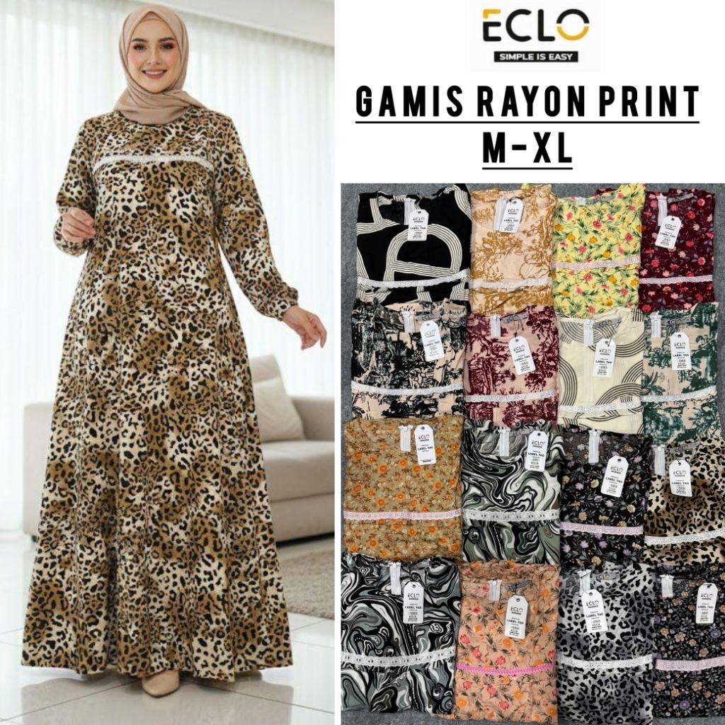 Gamis Print Eclo