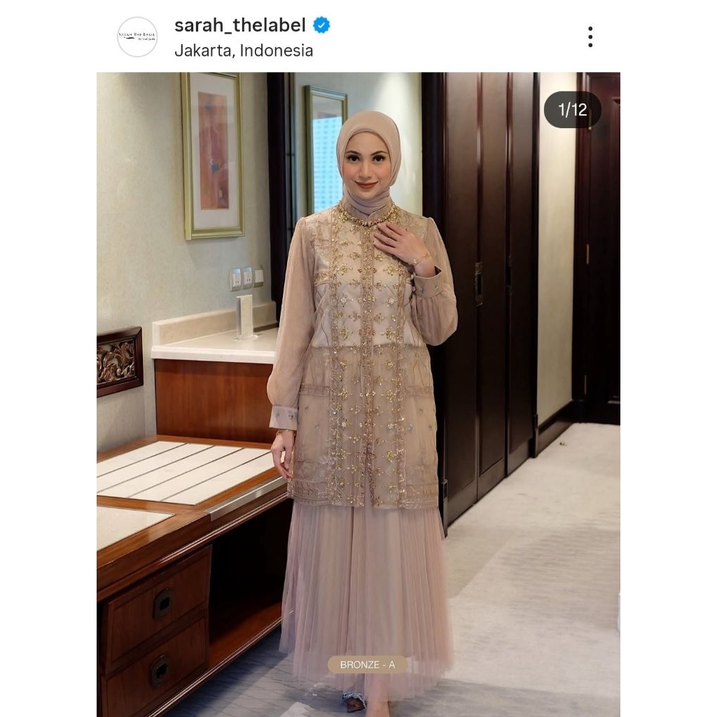 INARA OUTER BY SARAH THE LABEL