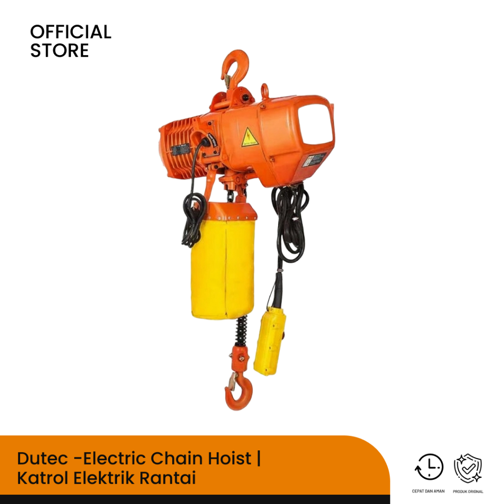 Dutec -Electric Chain Hoist | Katrol Elektrik Rantai | 1T | 1TON