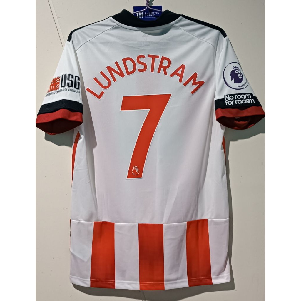 JERSEY SHEFFIELD UNITED HOME 2020-21 SIZE M JOHN LUNDSTRAM