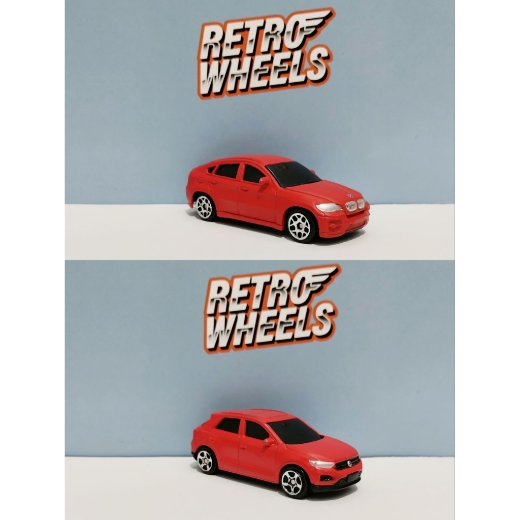 BUNDLING RMZ CITY BMW X6,VW T-ROC LOOSE