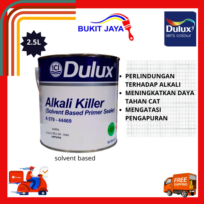 DULUX ALKALI KILLER CAT DASAR 2.5LTR