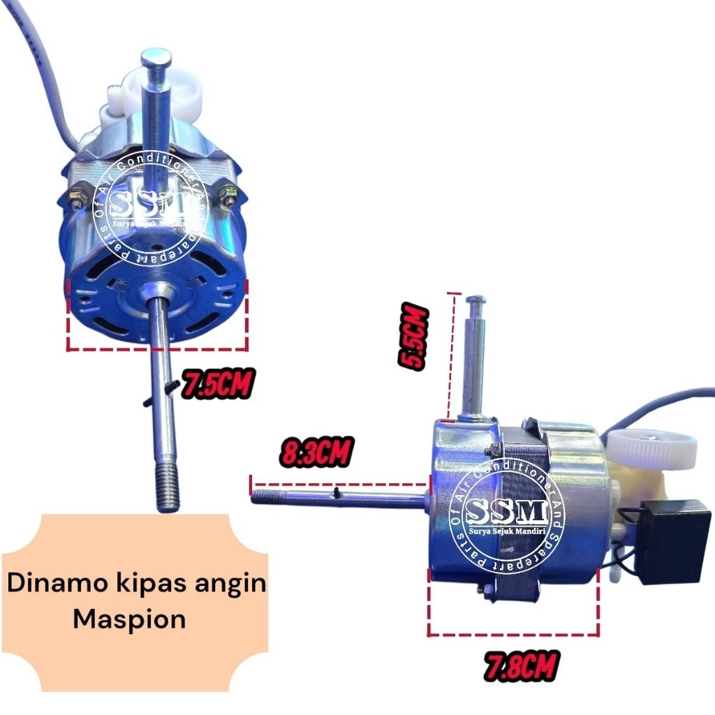 DINAMO KIPAS ANGIN MASPION SPUL KIPAS ANGIN MASPION