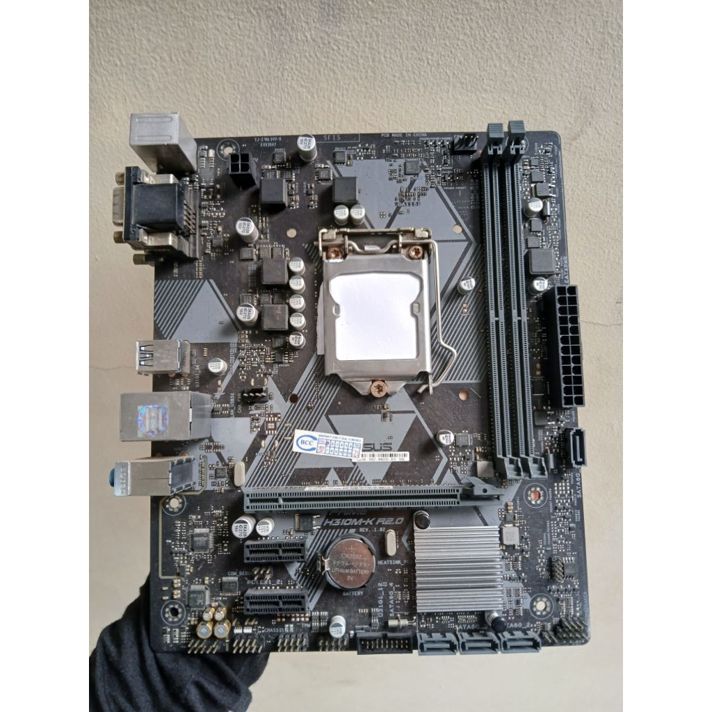 MOTHERBOARD ASUS PRIME H310M-K R2.0. SUPORT GEN8