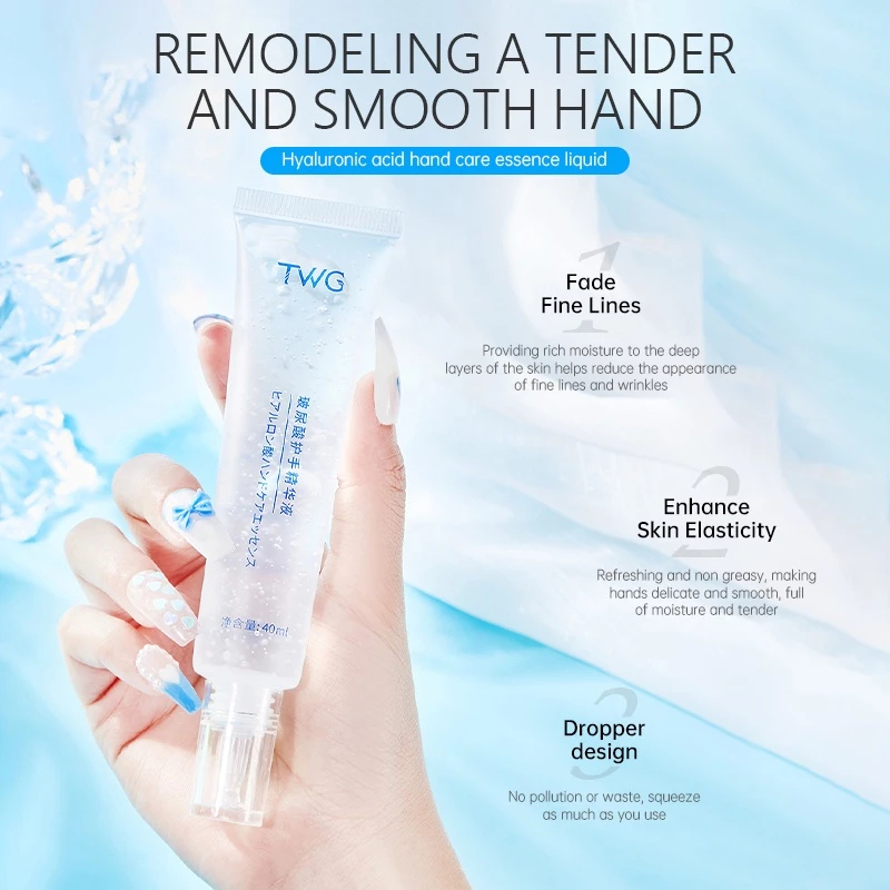TWG HYALURONIC ACID HAND ESSENCE WHITENING HAND CREAM - Serum Tangan Putih dan Mulus