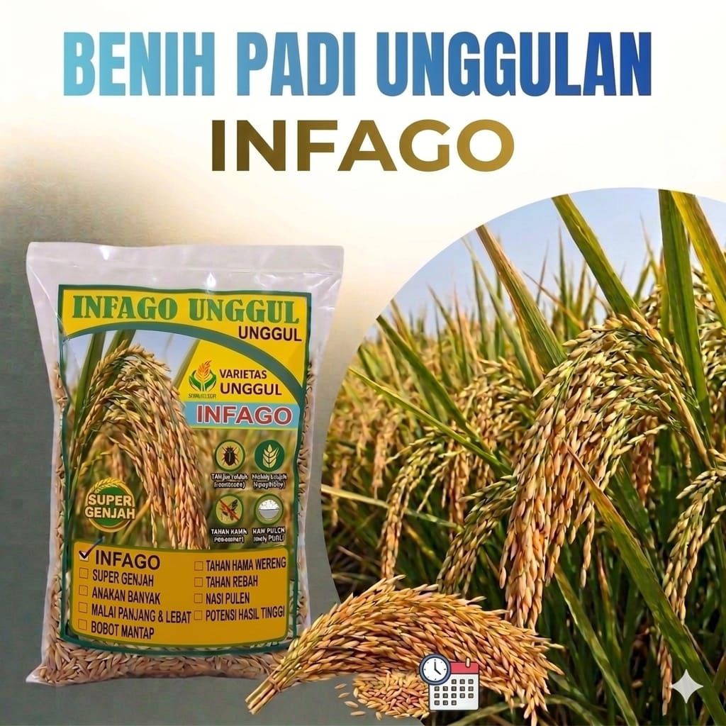 benih padi inpago benih padi unggul inpago kemsan 5kg