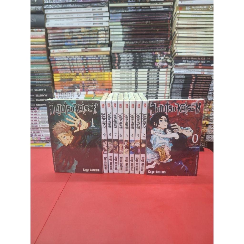 Komik Jujutsu Kaisen Segel Vol 0 1 2 3 4 5 6 7 8 9