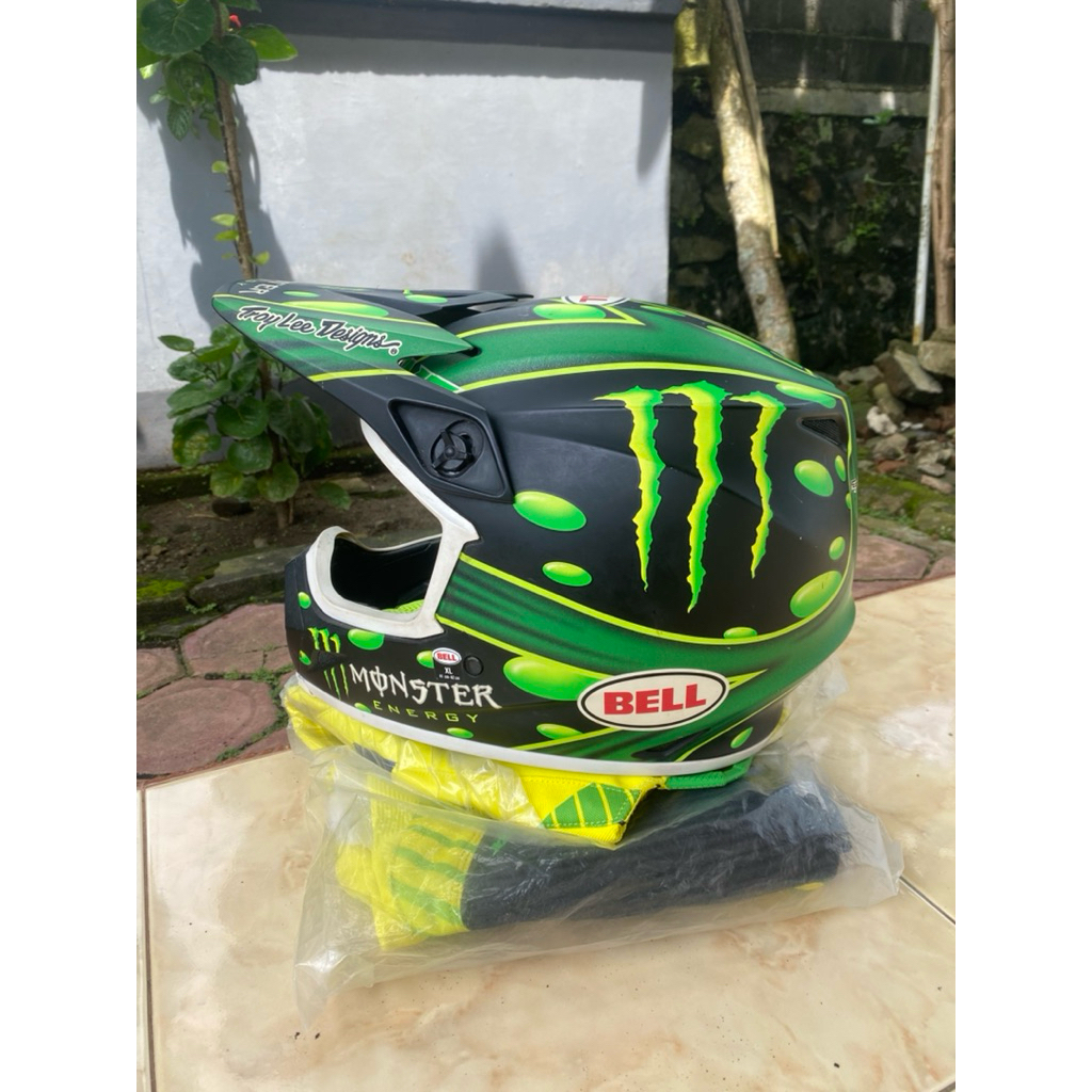 Helm bell mx9 mips monster energy