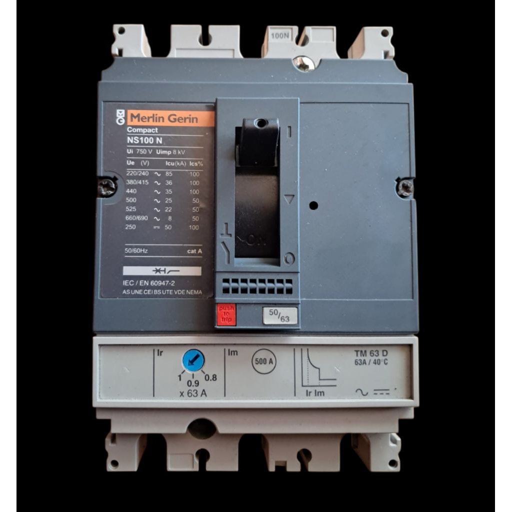 MCCB Merlin Gerin NS100N