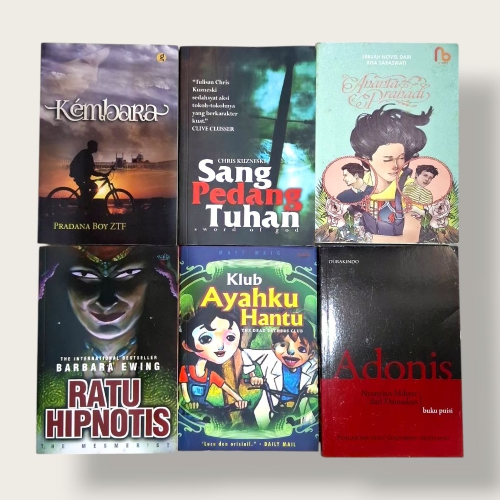 [OBRAL] NOVEL SERBA 12 RIBUAN / NOVEL ROMANSA / NOVEL MISTERI / SASTRA