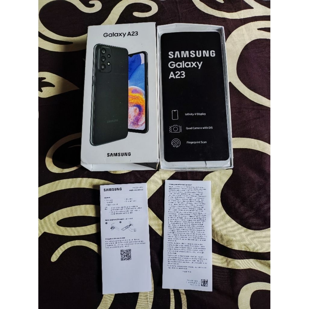 dus box samsung A23 original copotan