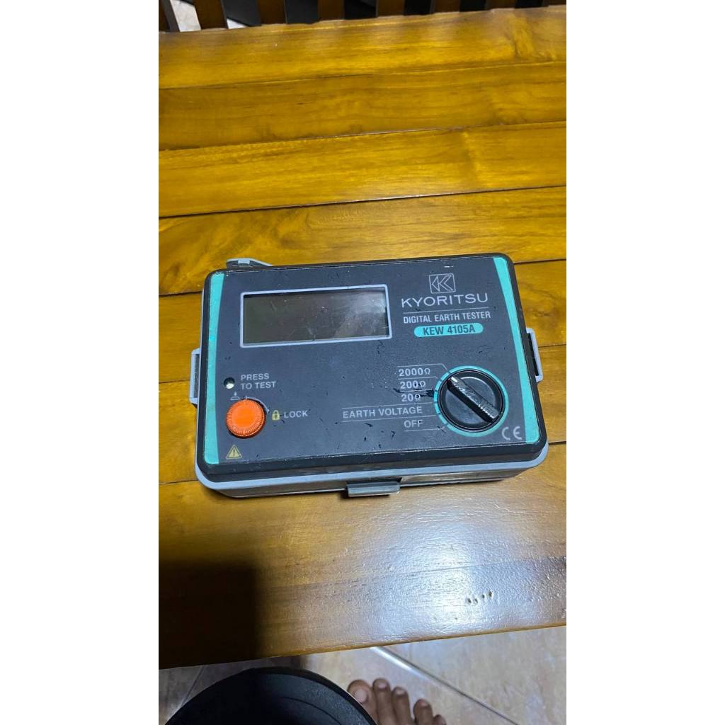 Digital Earth Grounding Tester Kyoritsu 4105A / Earth Tester