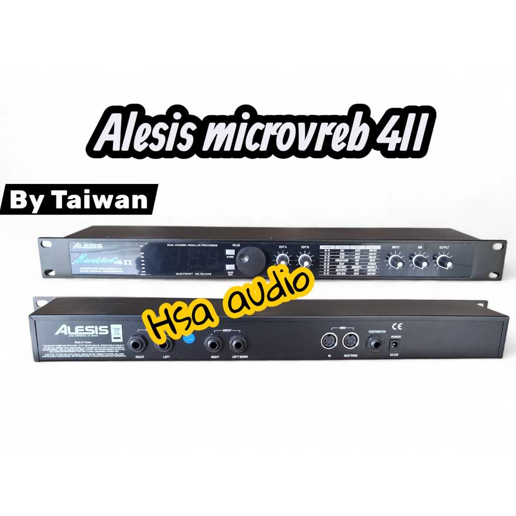 Efek alesis microvreb taiwan garansi servis 1 tahun